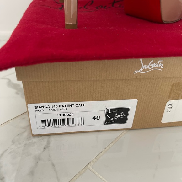 Authentic Christian louboutin Bianca 140 - Picture 3 of 5